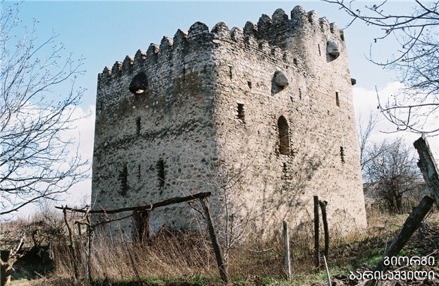 ციხე რუისპირში. Tower in Ruispiri (Georgia)
