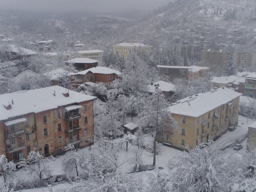 Tkibuli/Winter - Tbilisi Street