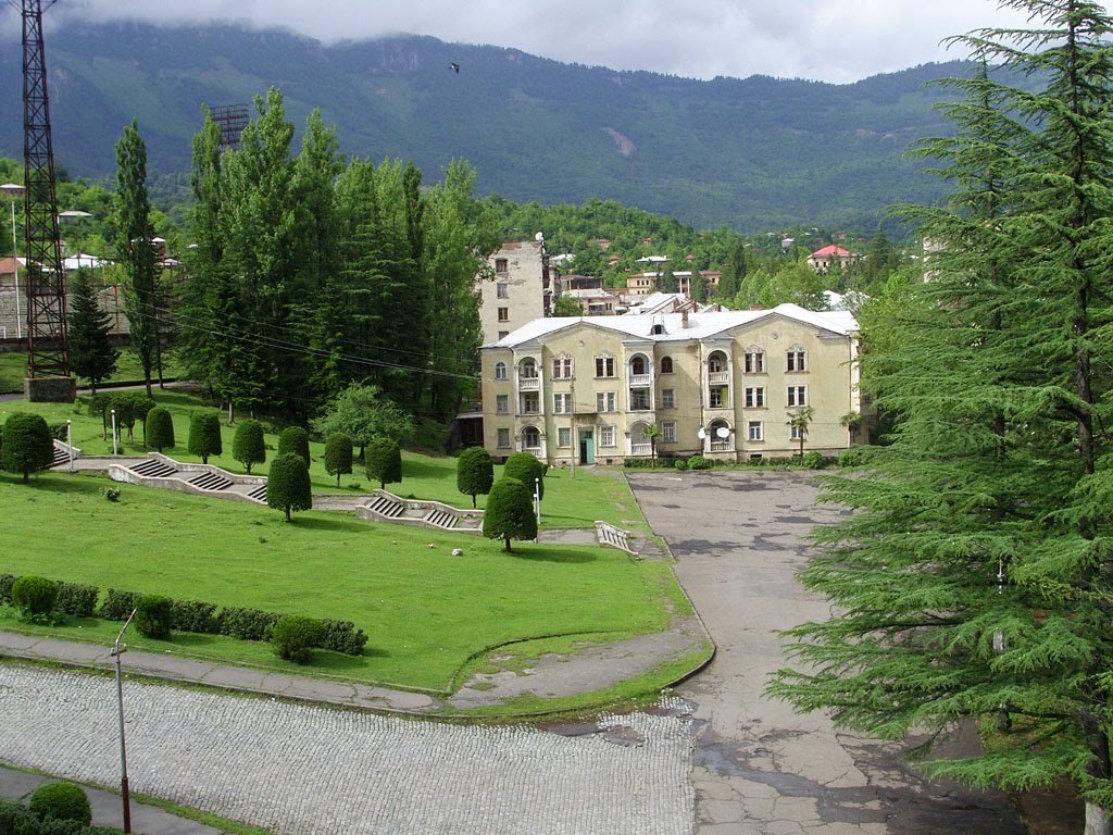 Tkibuli - Merab Kostava Street