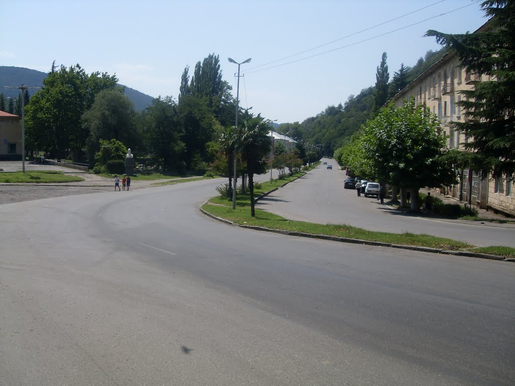 Tkibuli - Gamsakhurdia Street