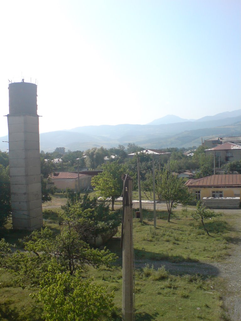 ხედი რკინიგზის საავადმყოფოდან