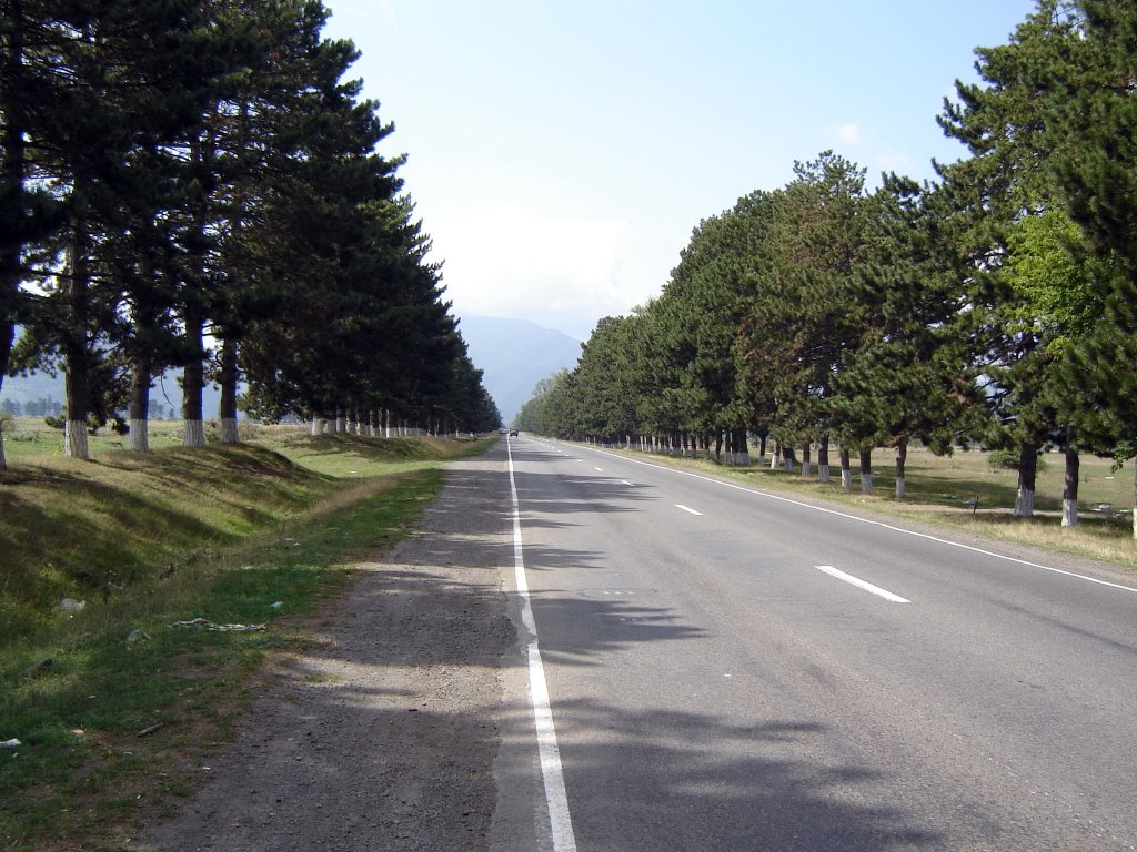 Khashuri, road to Borjomi