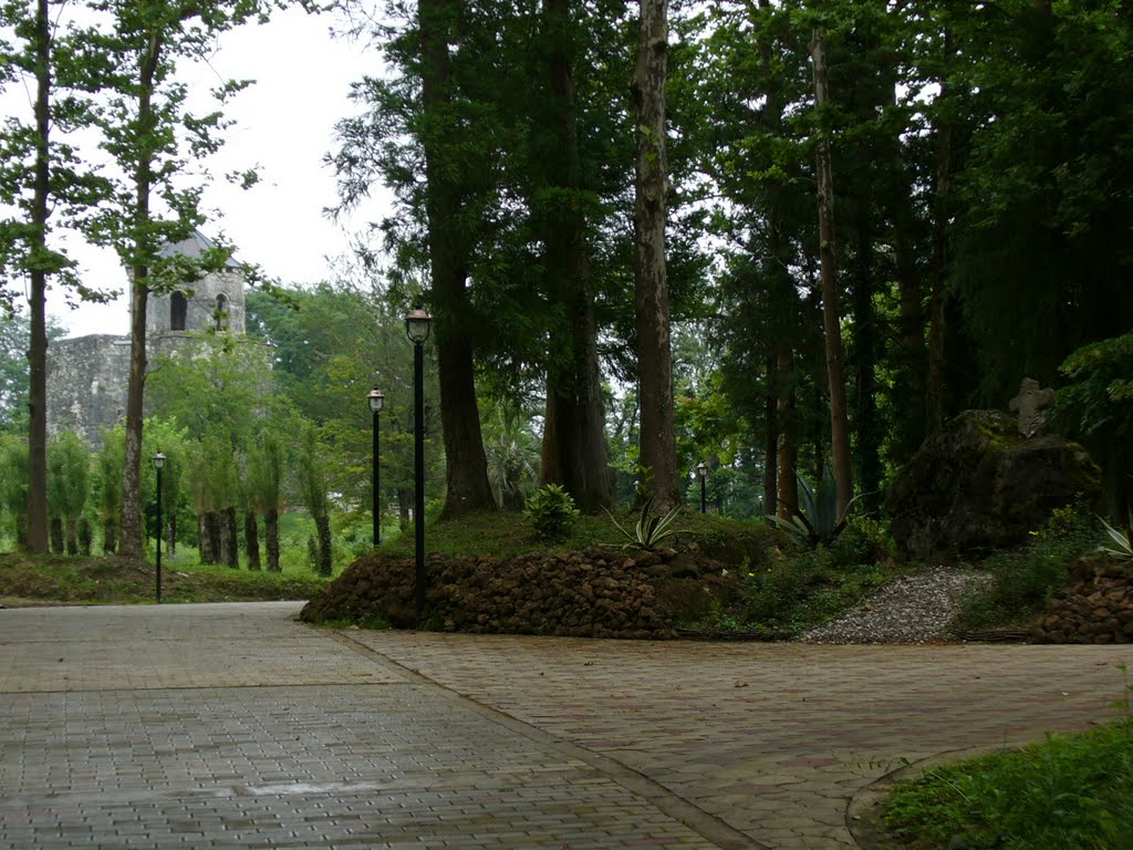 The Khobi Monastery,  Road toward Church