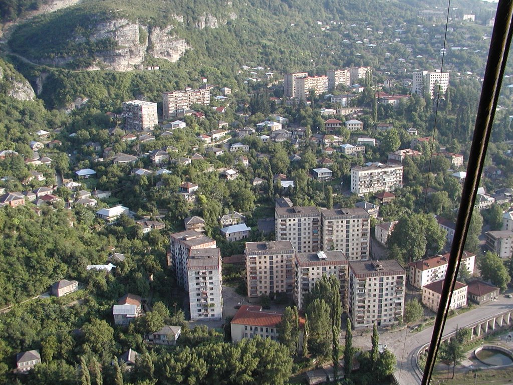 View from cable car