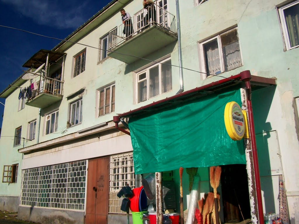 Living block in Chokhatauri