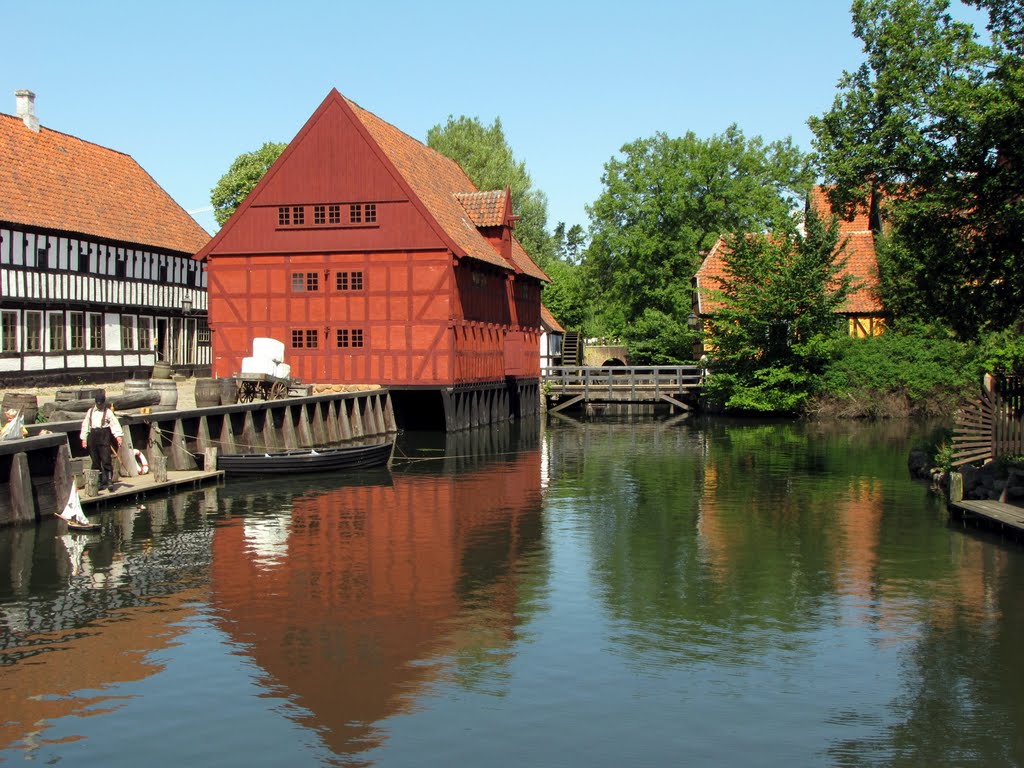 Reflections - The Good Old Days I - The Old Town, Aarhus, Jutland, Denmark