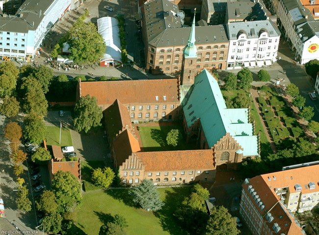 Aarhus, Church of Our Lady, Aerial