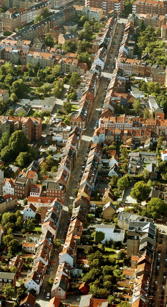 Aarhus, Sjællandsgade, Aerial