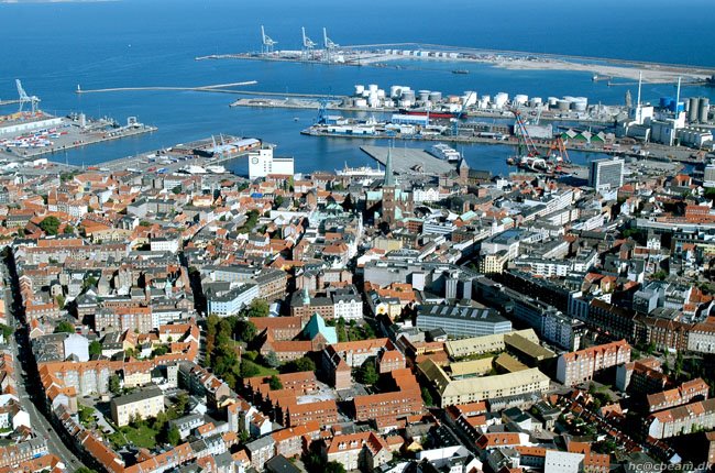 Aarhus, Aerial