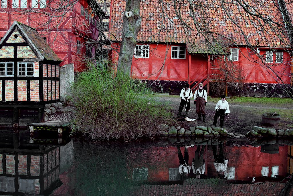 The Old Town, Aarhus, Jutland, Denmark