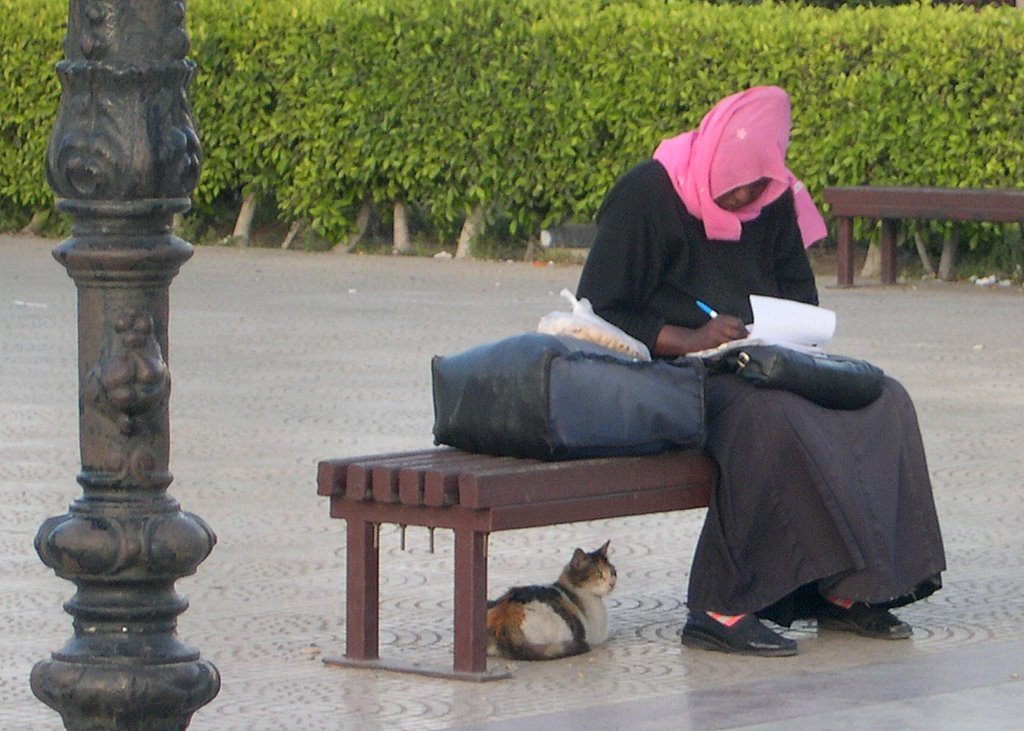 Passing time in Alexandria