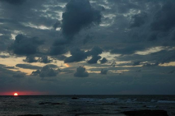 * sunset *