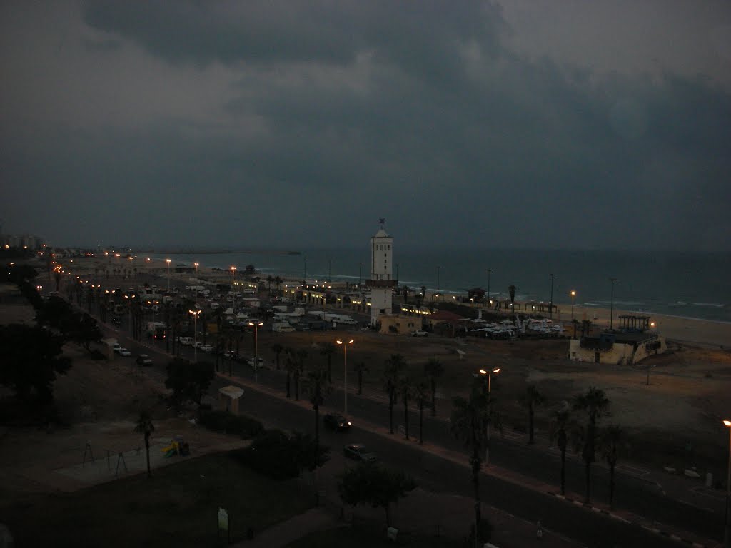 Israel - Ashdod - early morning shot - set up of Wed market  - Jun 13