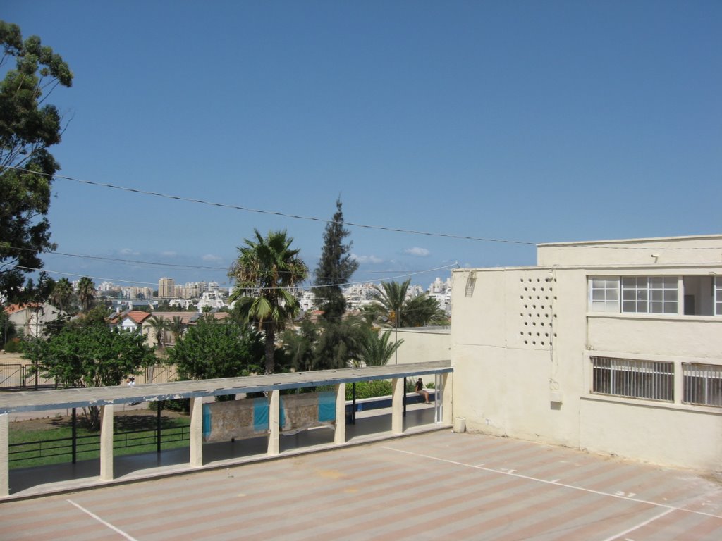 Skyline of Ashkelon from the Tzvia Yeshiva, GVTZ, Ashkelon.