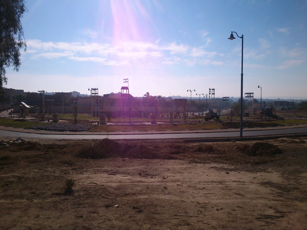 IDF square on Ela st. , Dimona