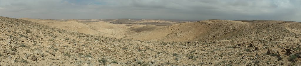Negev near Dimona panorama