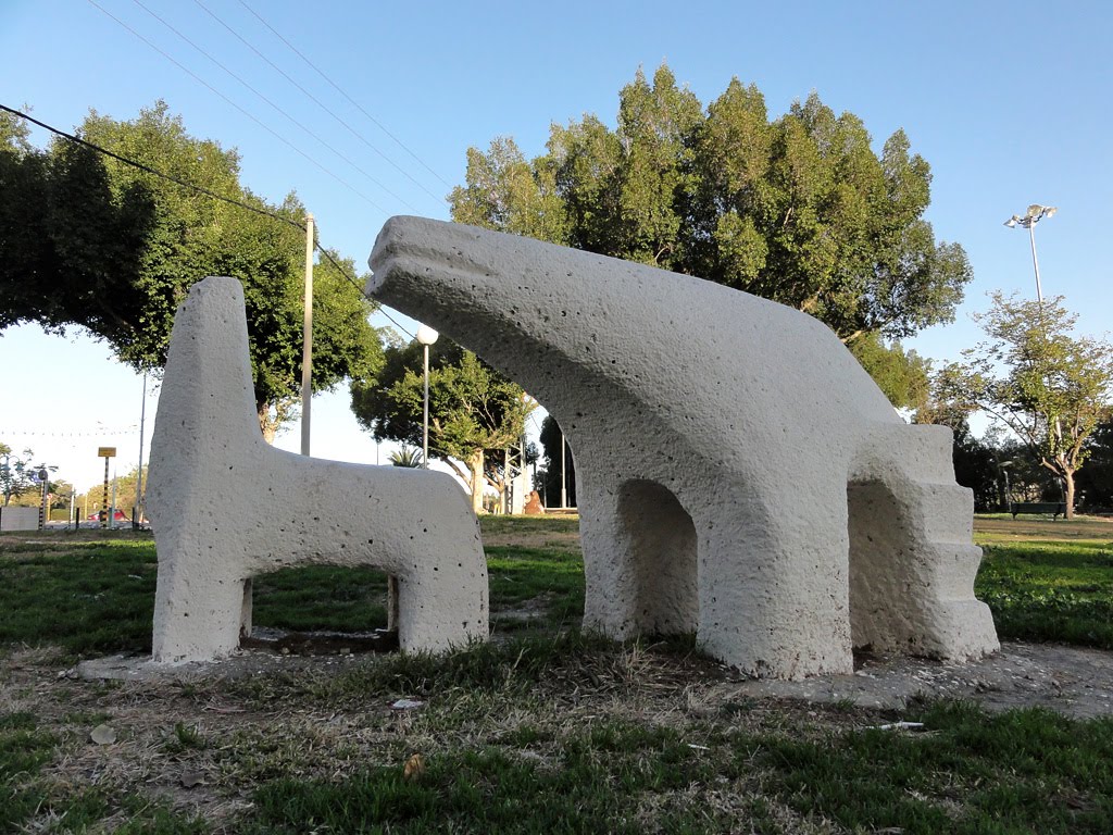 Sculptures in Kiryat Gat