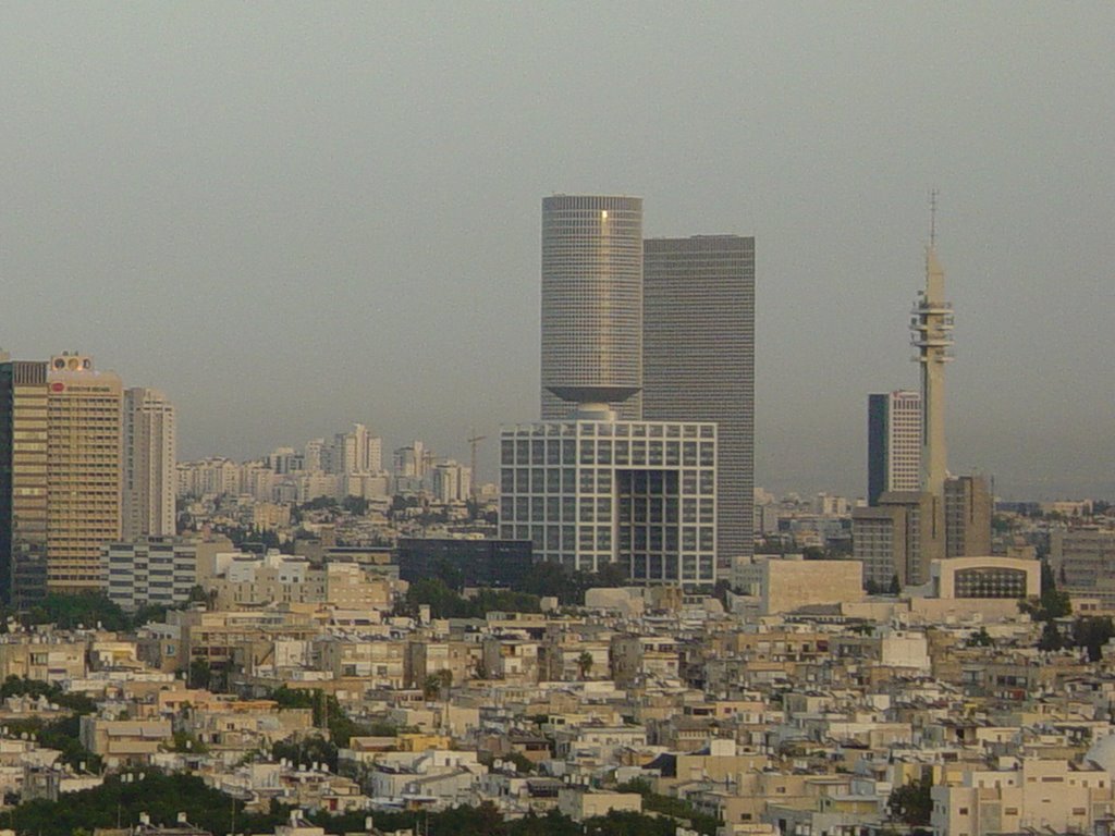 Tel Aviv Skyline by Angel Jimenez
