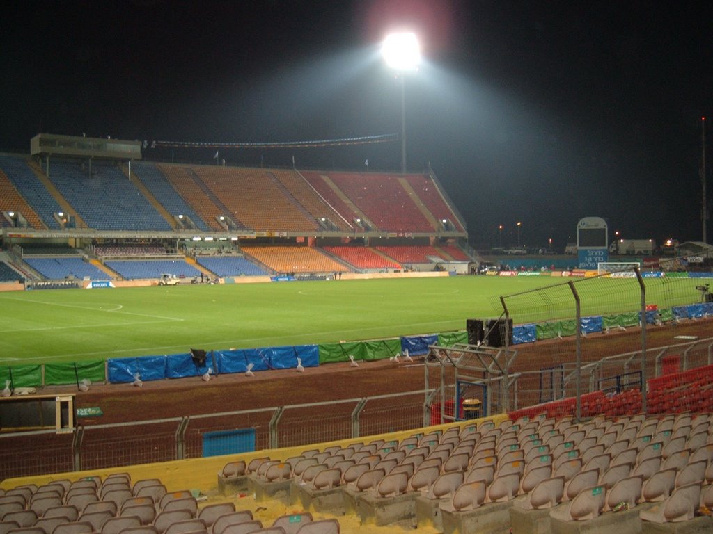Me Inside Ramat Gan Stadium After The Game With France