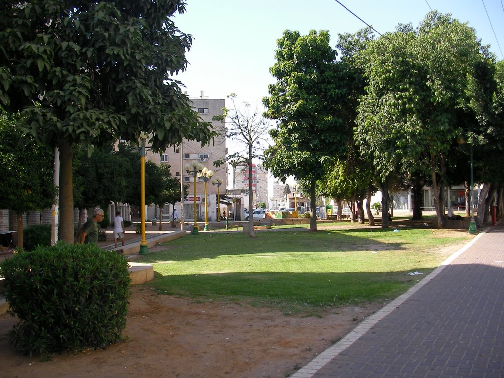 Grassy Park in Lod, Israel