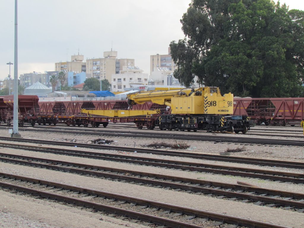 1648  Lod central train station and trains