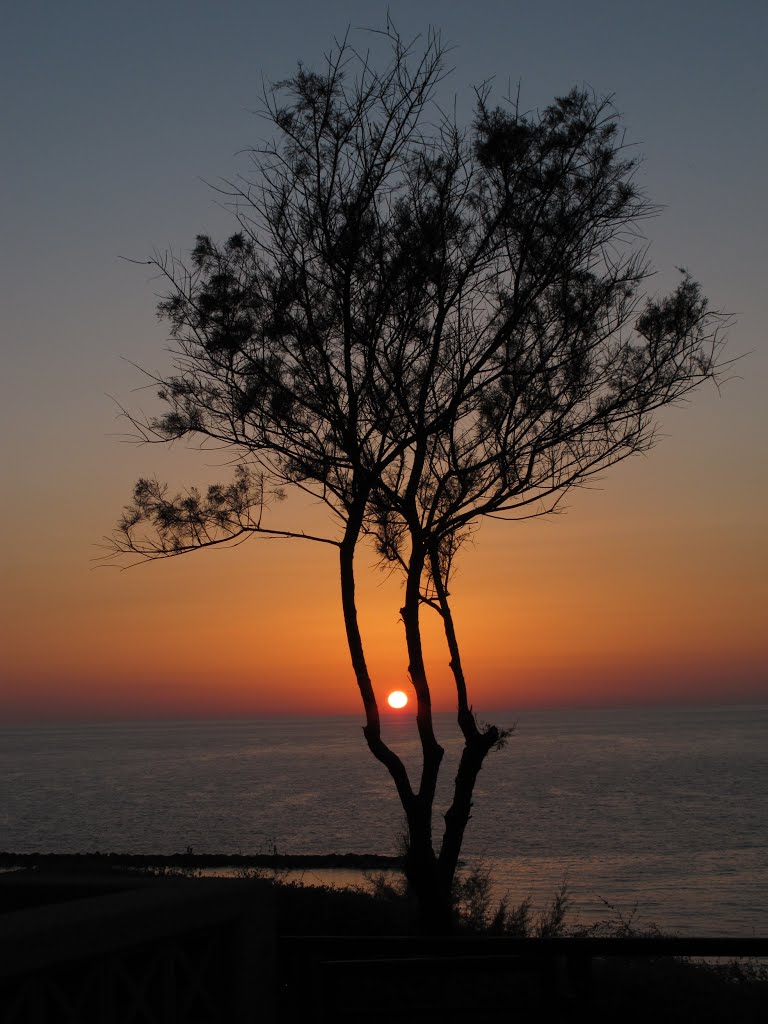 Sunset on the Mediterranean