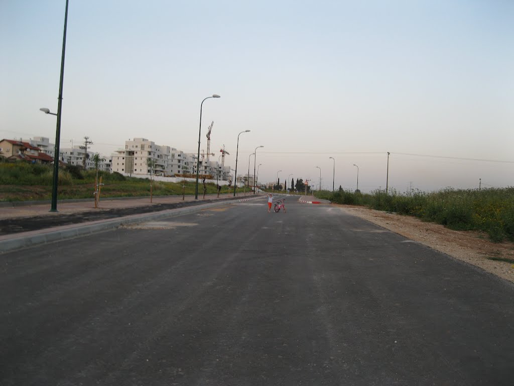 New road for new neighborhood