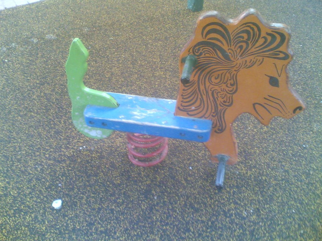 condoms and broken glass in one of Raananas playgrounds