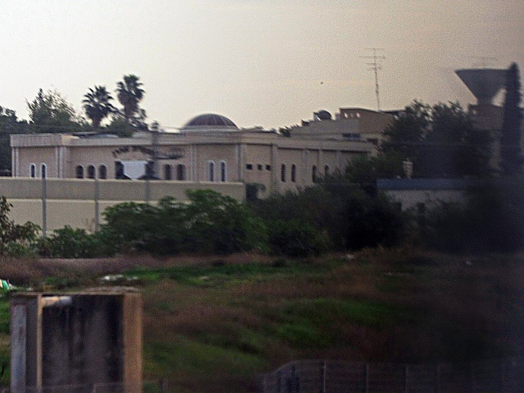 Synagogue from the train