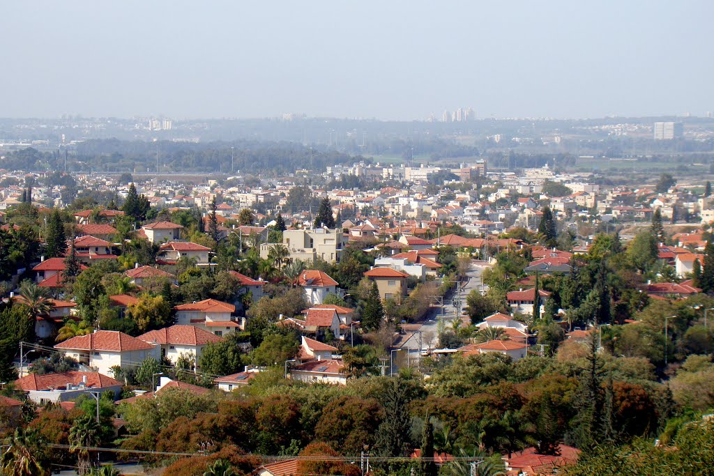 Israel. Shfela (Shfelat Yehuda, "Judean foothills") from Rosh Haayn
