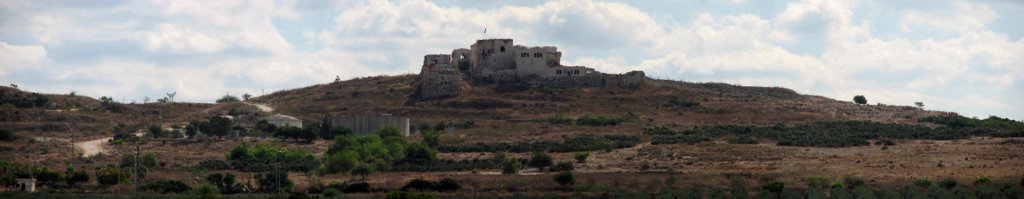 Migdal Tzedek - view from Kibbutz Einat