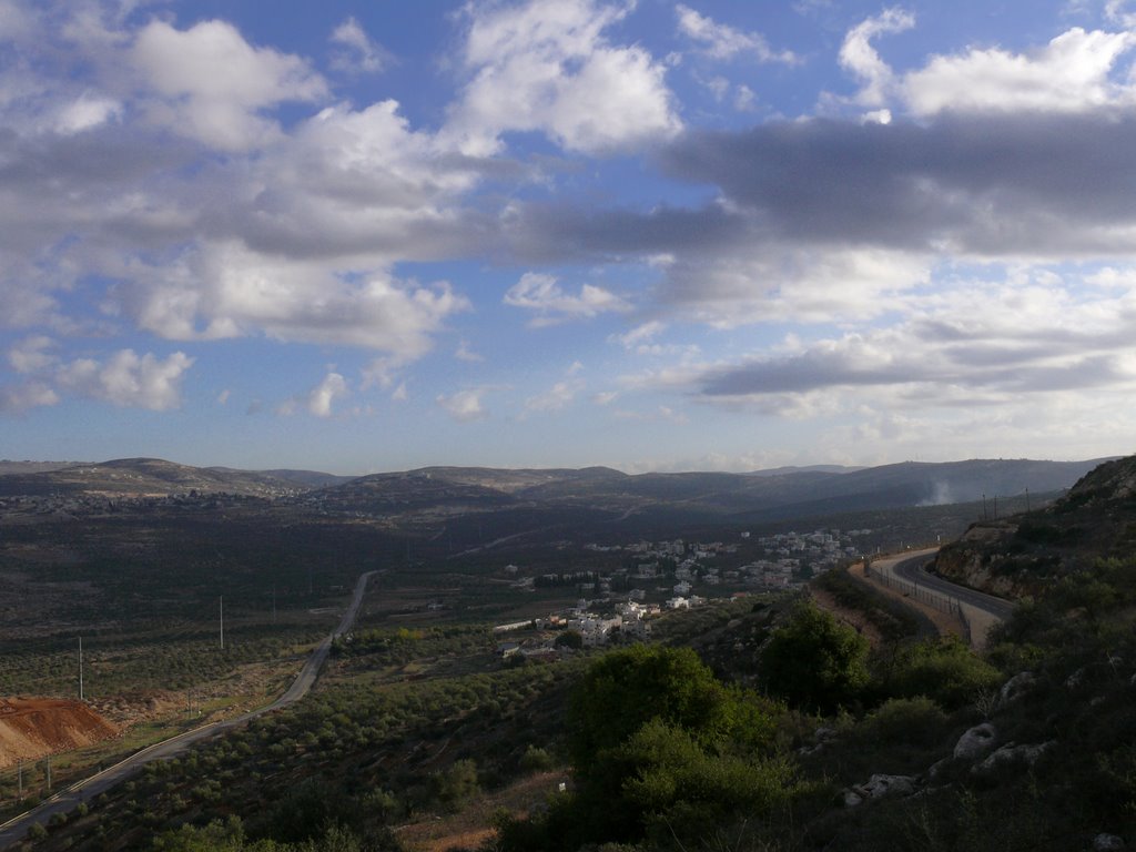 Samaria around Ariel as It is
