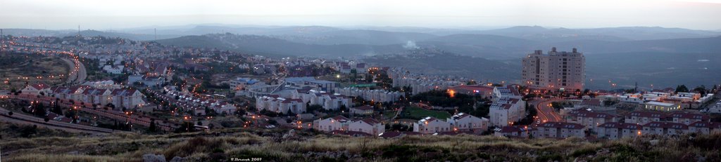 Ariel panorama, evening (26-MAY-07)