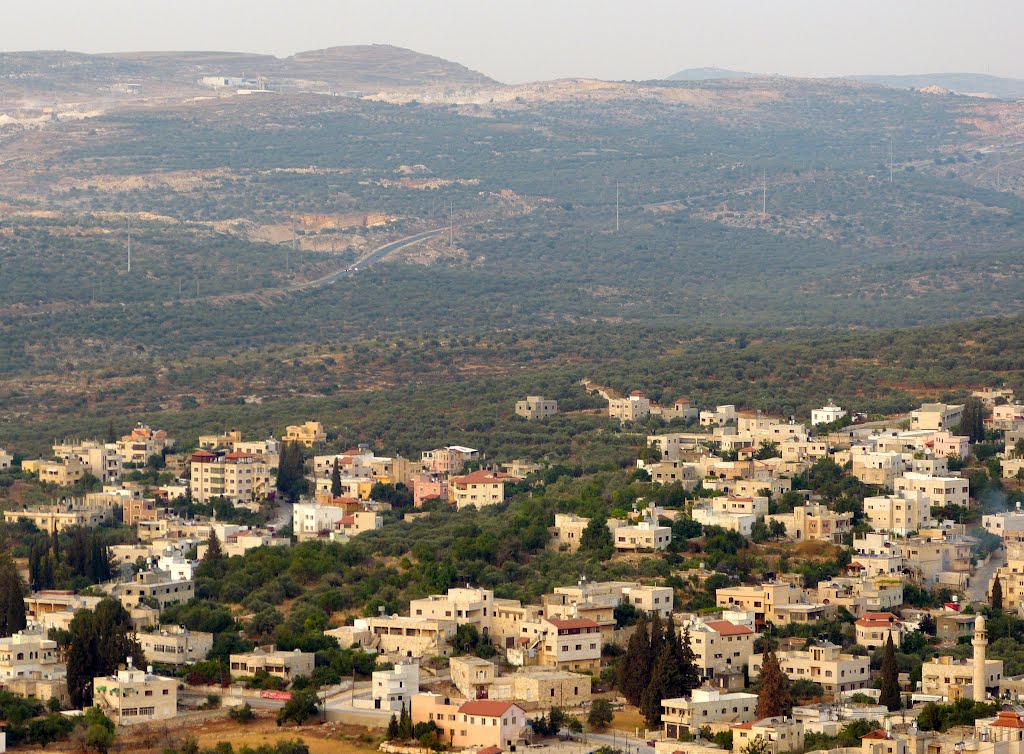 Marda and the Trans-Samaritan road, Samaria