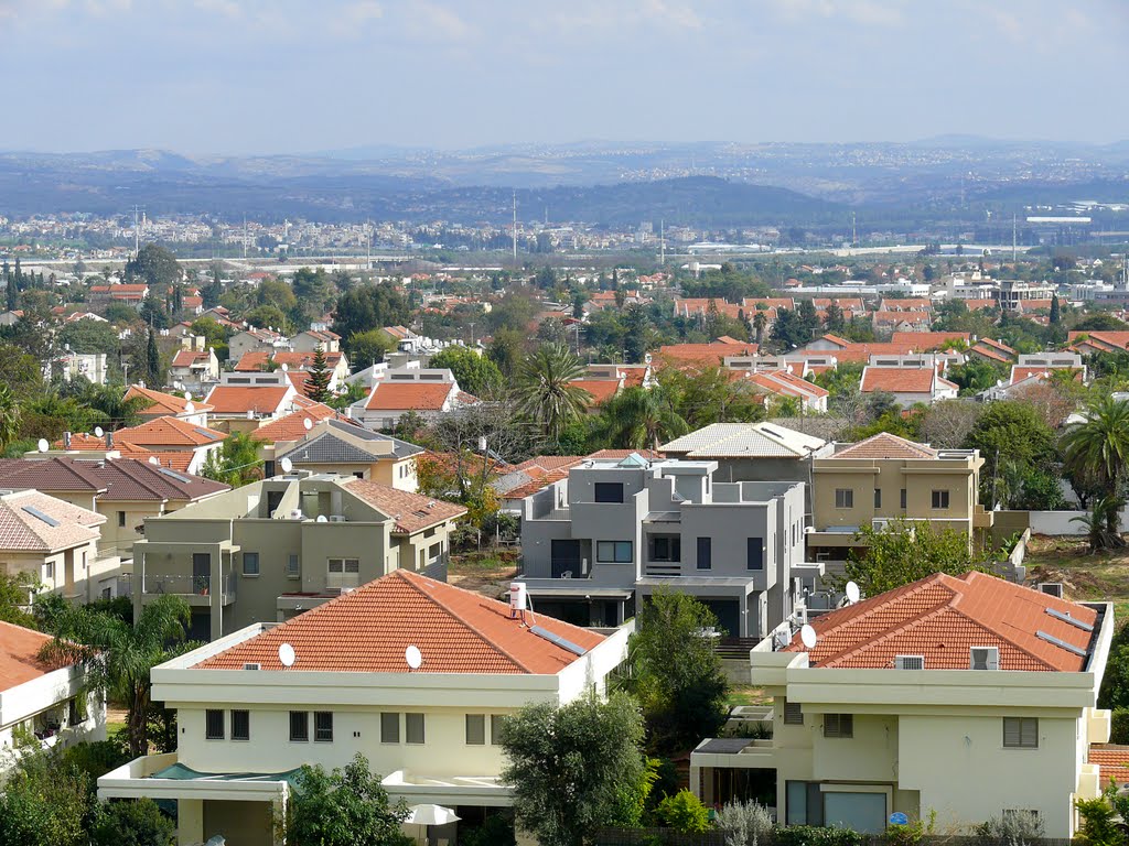 A view from HaHumash 3, Hod Hasharon (07-JAN-11)