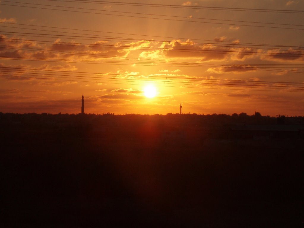 atardecer en Israel