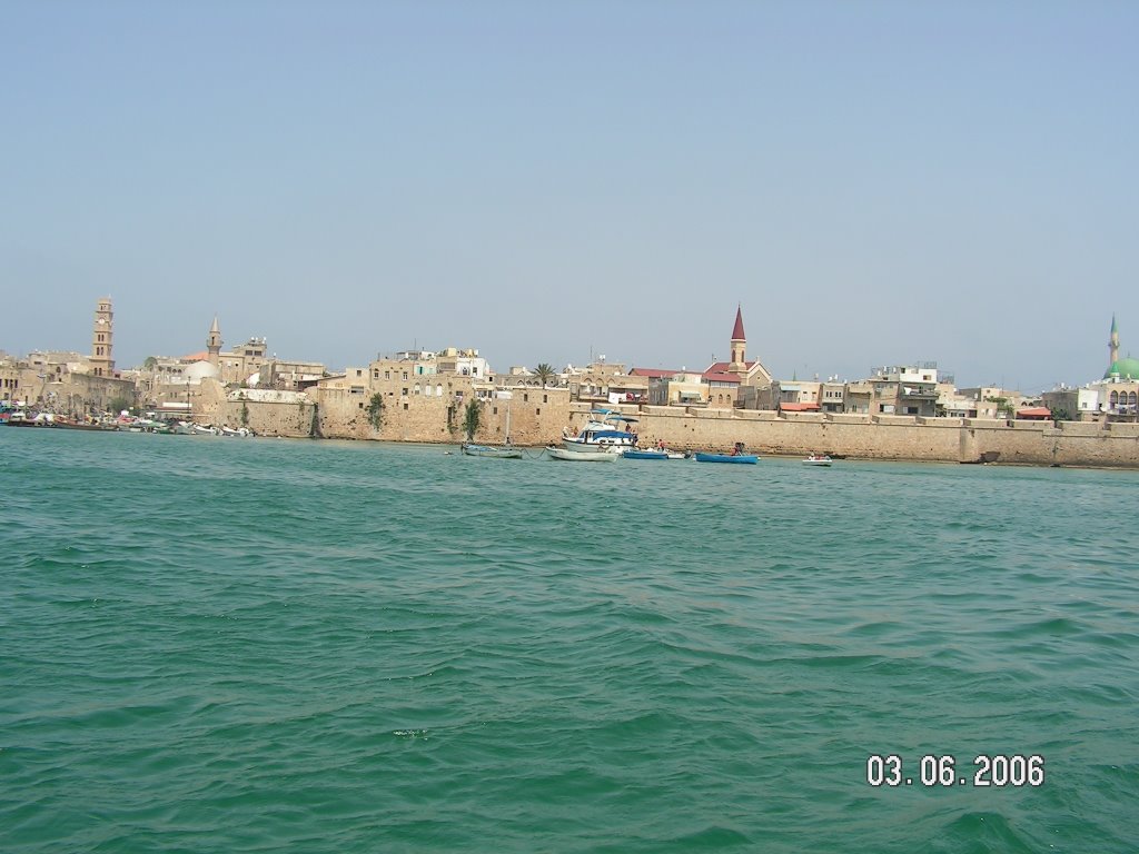 Old Akko, View from Sea