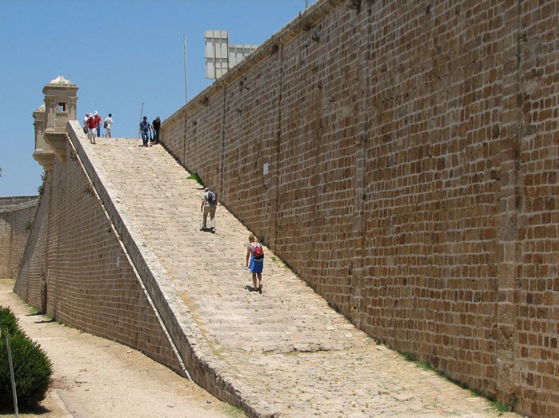 Akko Crusader Castle Ramp