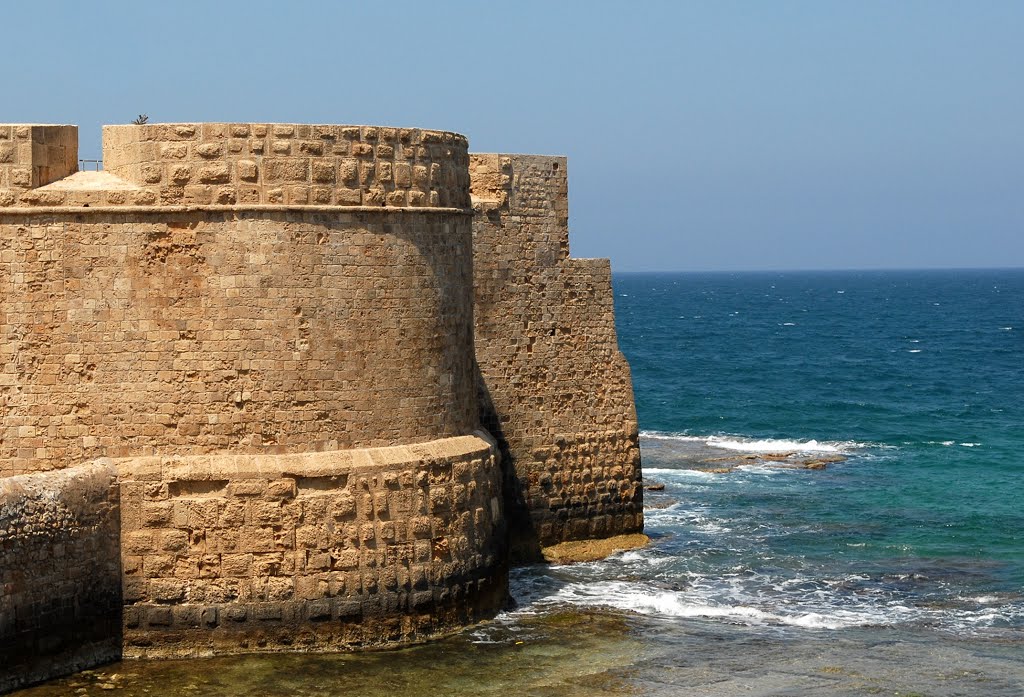 At walls of ancient Acre...