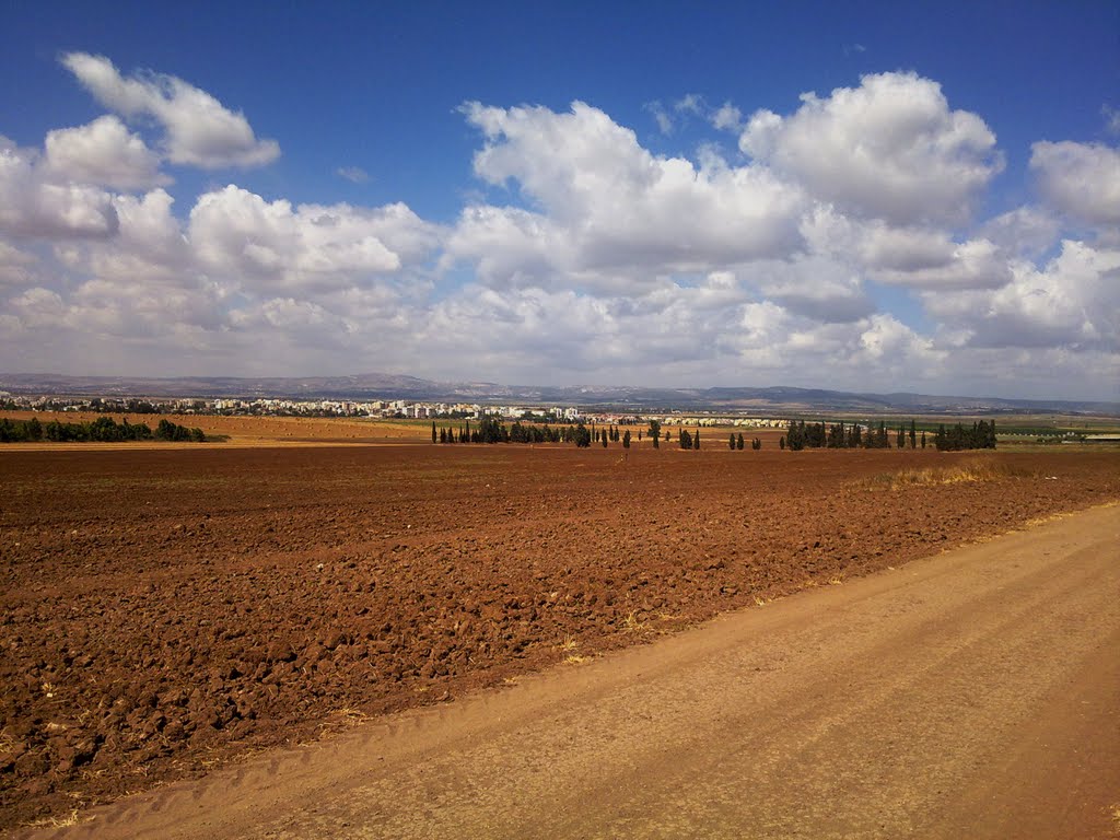 עפולה באופק משדות בלפוריה