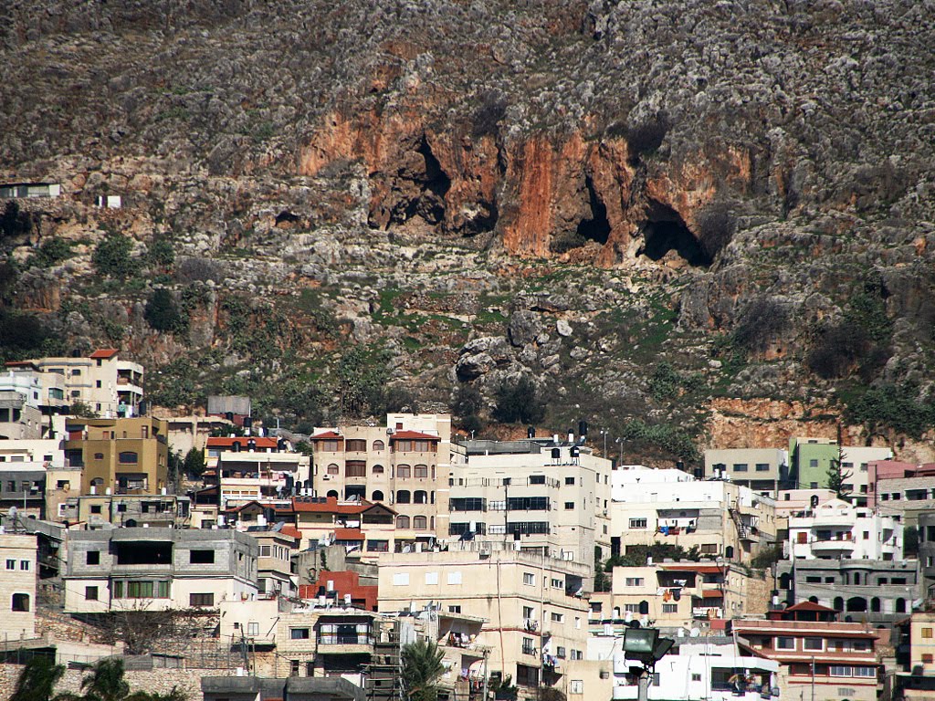Caves above Dayr alAsad