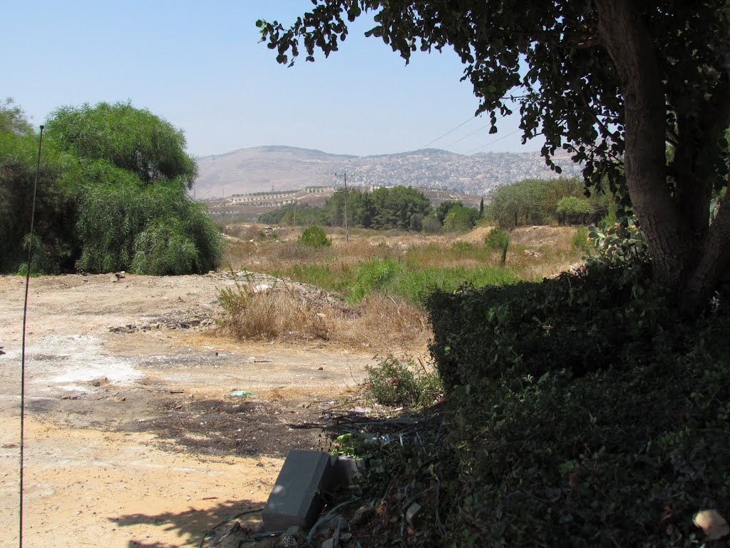 Infrastructure projects on the new railway line to Carmiel, Israel
