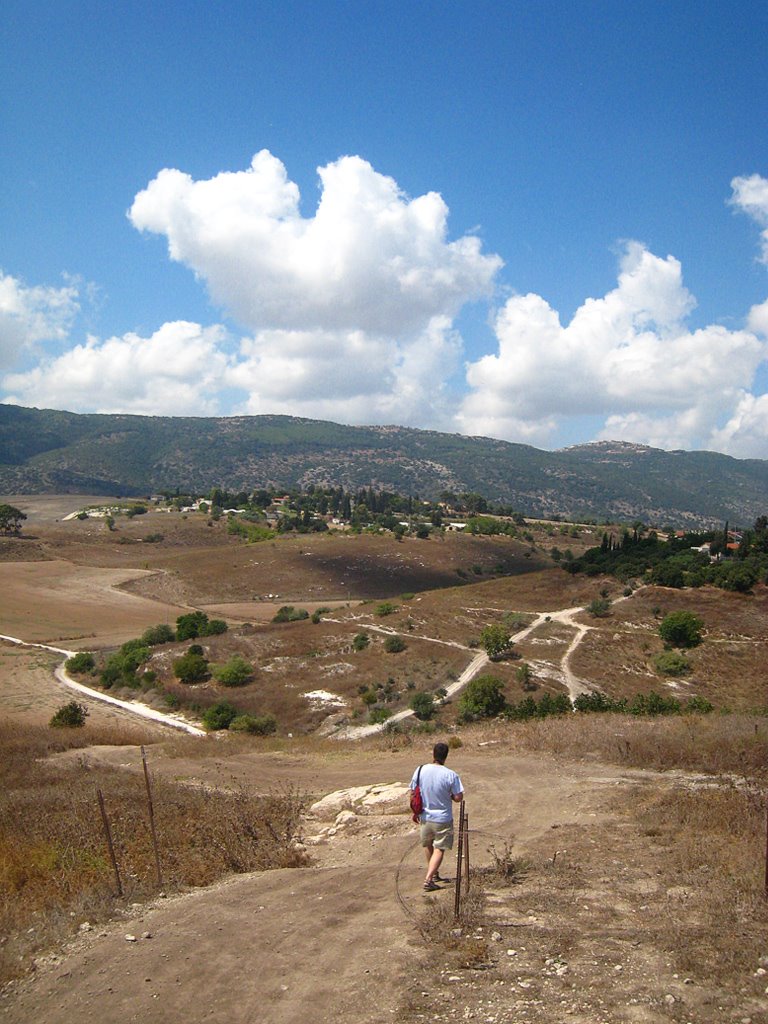 Beit Zaid view on the Carmel mountain