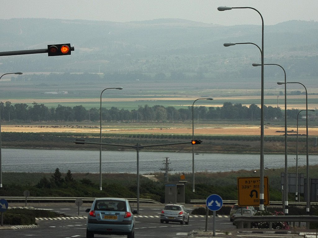 Artificial Lake seen from Beit Zaid