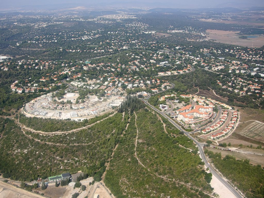 Kiryat Tivon from air