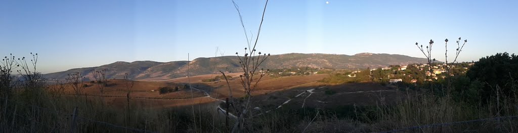 Carmel Mountain from Alecksander Zaid Statu, Qiriyat Tivon
