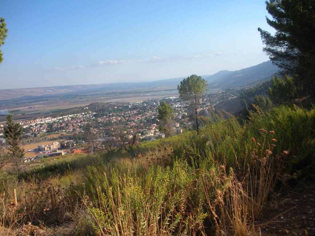 Kiriat Shmona from Ramot Naftali