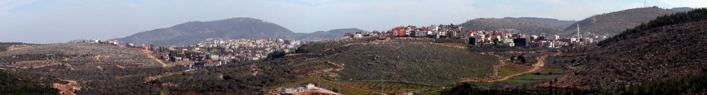 Panorama from Yuvallim on Sakhnin