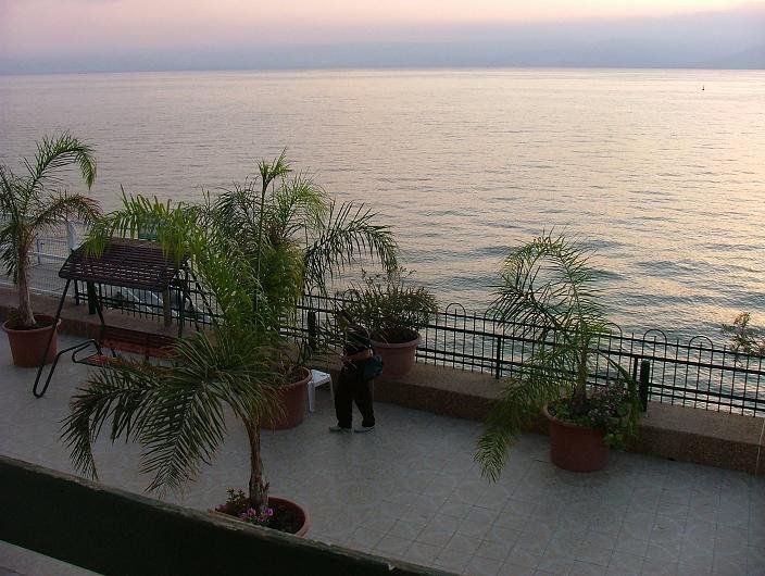 Lago de Tiberiades desde el hotel