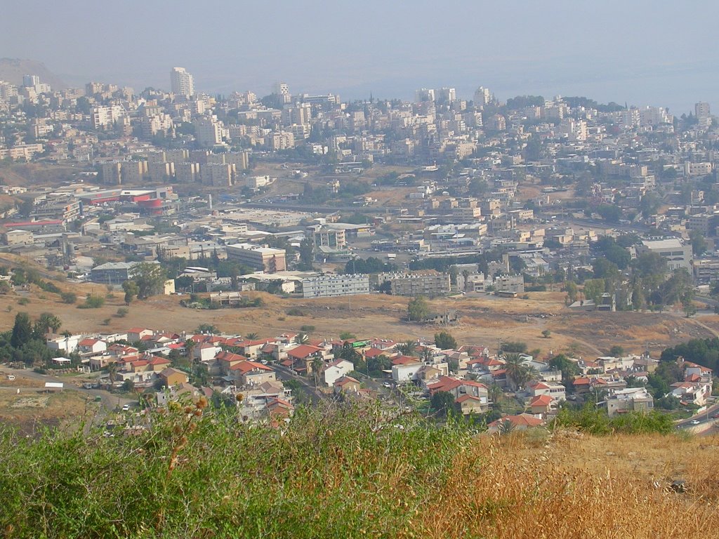 veiw of tveria from mt.berniki 1